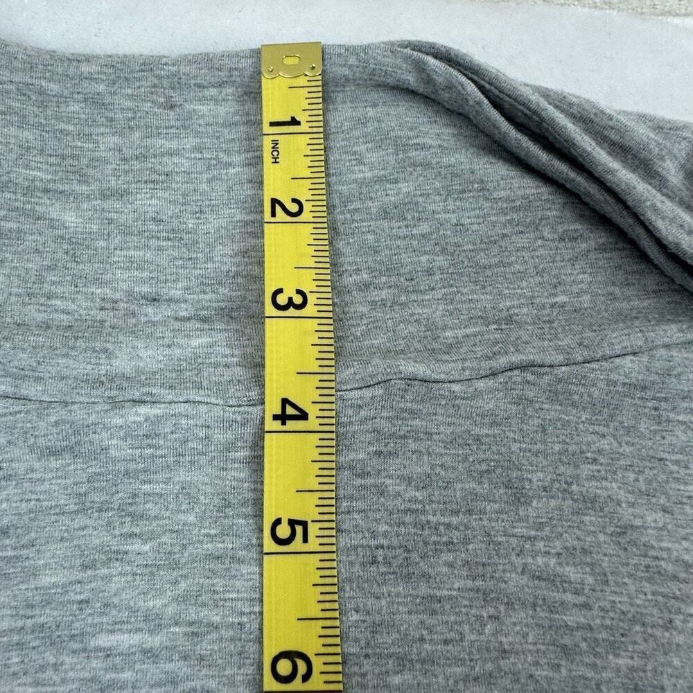 Artisan NY Women's M Pull On Midi Skirt Gray Casual Basic Lounge Comfy‎ Relaxed - Picture 8 of 9